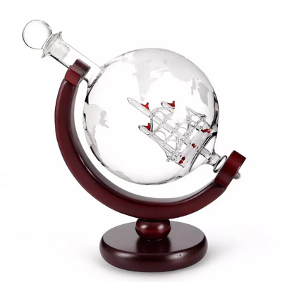 Whiskey Decanter Wine Aerator Glass Set
