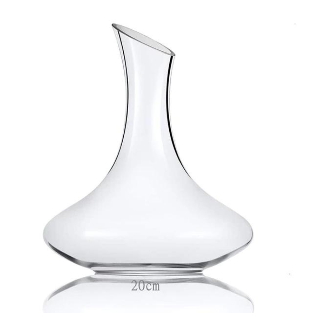 Elegant Handle Red Wine Decanter Set