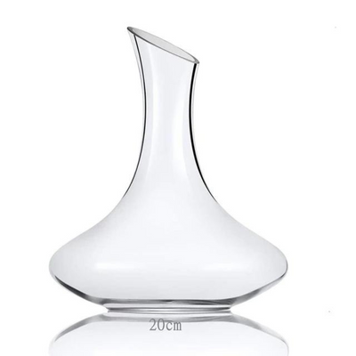 Elegant Handle Red Wine Decanter Set