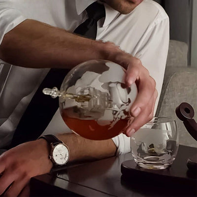 Unique Whiskey Decanter Set