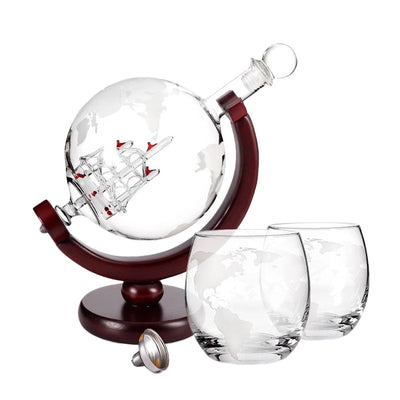 Unique Whiskey Decanter Set