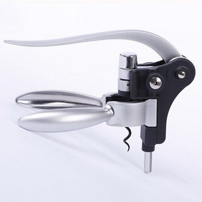 Professional Zinc Alloy Wine Opener - Premium Corkscrew & Bottle Opener for Effortless Opening"