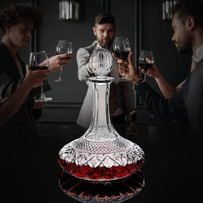 50oz Crystal Wine Decanter With Stopper
