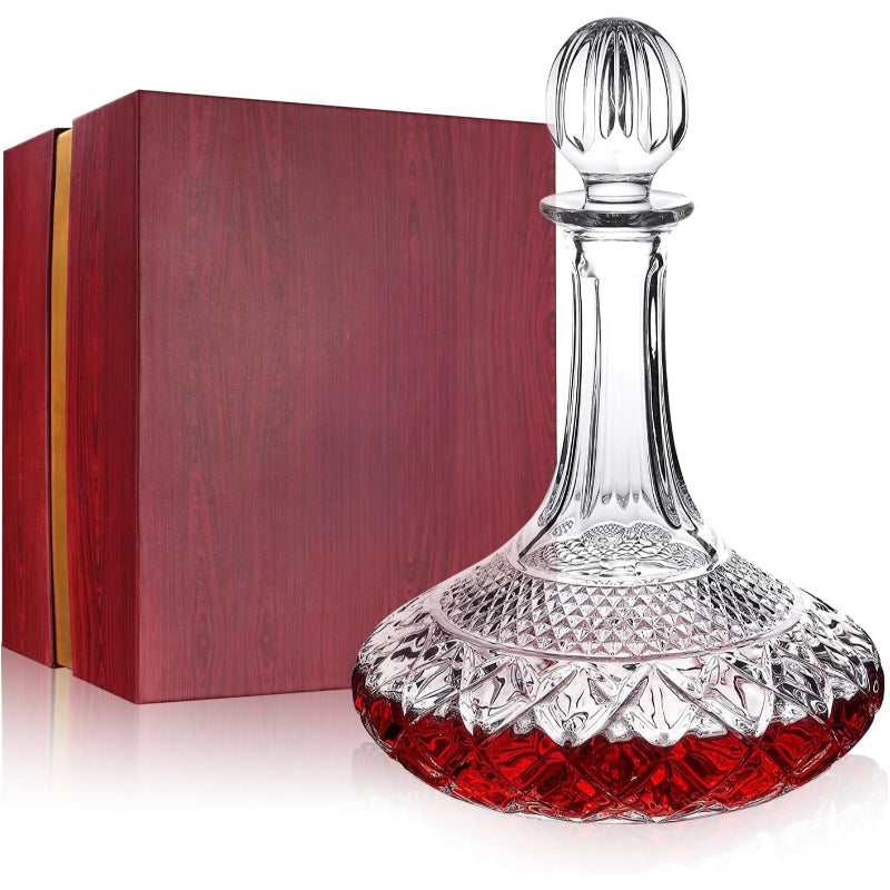 50oz Crystal Wine Decanter With Stopper
