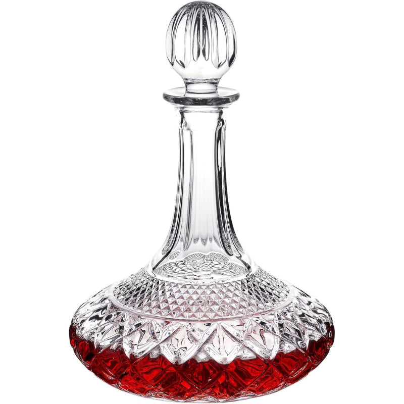 50oz Crystal Wine Decanter With Stopper
