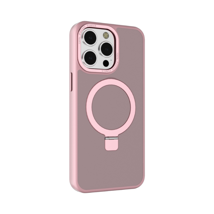 iPhone 17/16 /15/14/12  MagS Metal Stand PC02 Case