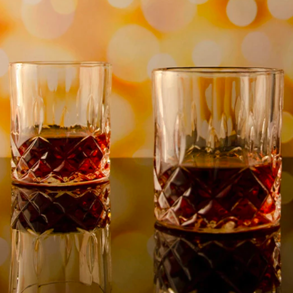 Whiskey Decanter High Class Crystal Glass Set