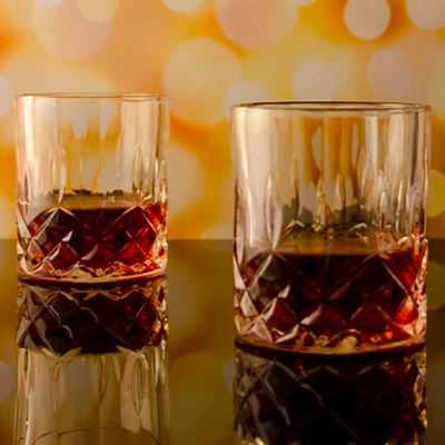 Whiskey Decanter High Class Crystal Glass Set