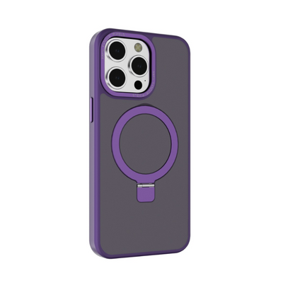 iPhone 17/16 /15/14/12  MagS Metal Stand PC02 Case