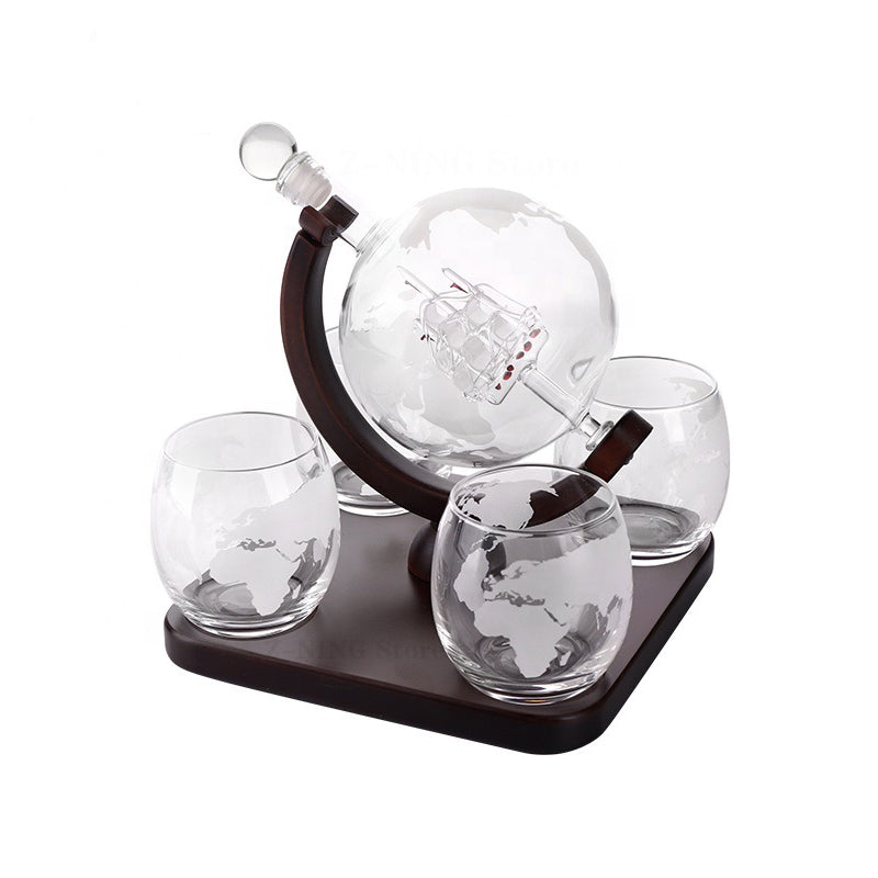 Unique Whiskey Decanter Set