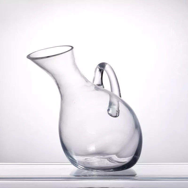 Handmade Crystal Red Wine Glasses Decanter Bottle