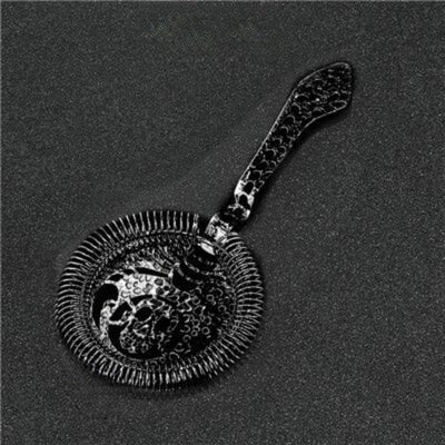 Skull Stainless Steel Cocktail Strainer