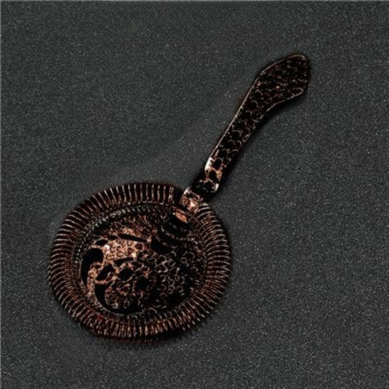 Skull Stainless Steel Cocktail Strainer