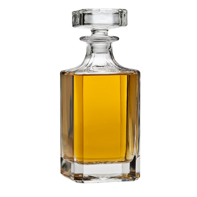 Classic Glass Whiskey Decanter