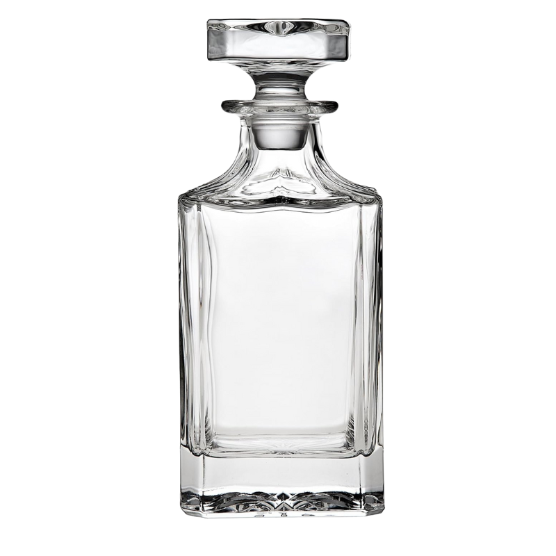 Classic Glass Whiskey Decanter