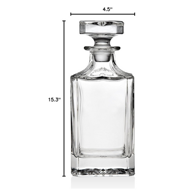 Classic Glass Whiskey Decanter