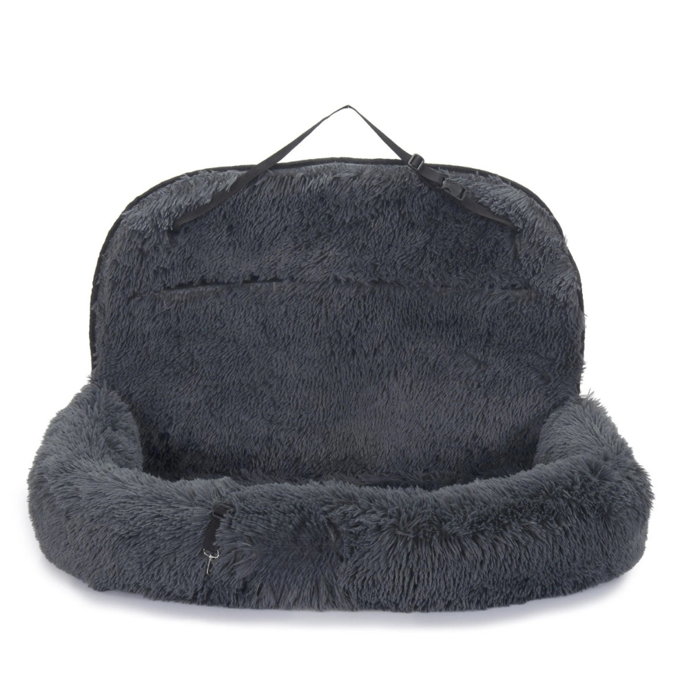 Pet Travel Bed Memory Foam Cushion Seat