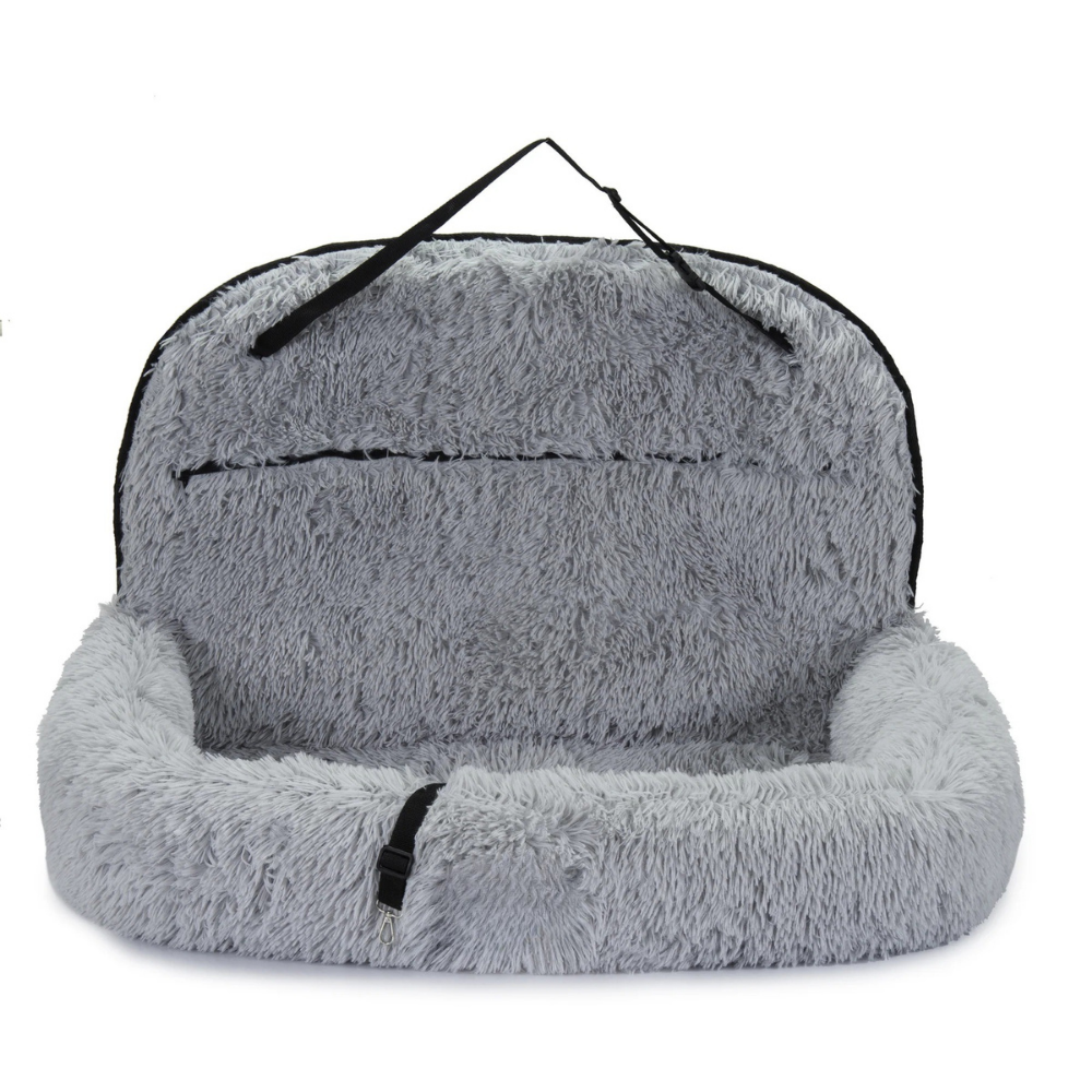 Pet Travel Bed Memory Foam Cushion Seat