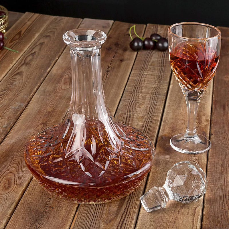 Crystal Wine Decanter Carafe