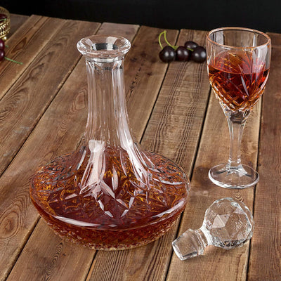 Crystal Wine Decanter Carafe