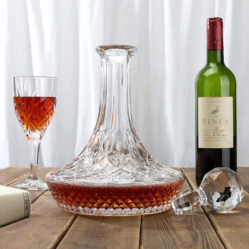 Crystal Wine Decanter Carafe
