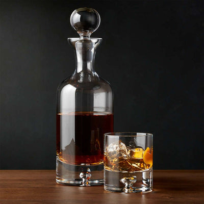 Classic Crystalline Glass Decanter
