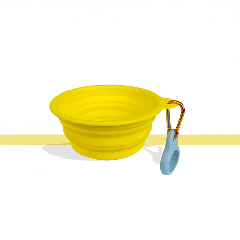 Collapsible Dog Bowl – Portable, Expandable Silicone, Dishwasher-Safe