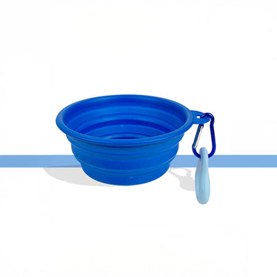 Collapsible Dog Bowl – Portable, Expandable Silicone, Dishwasher-Safe