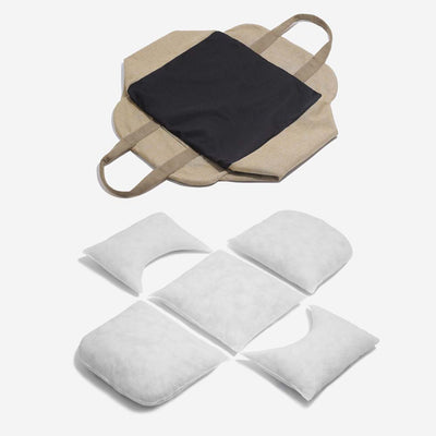 Dog Car Seat Bed – First Class Booster with Safety Belt, Washable Cushion & Travel Carrier