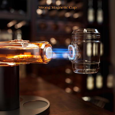 Galaxy Spaceship Shaped Whiskey Decanter Set
