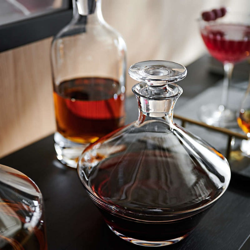 Classic Crystalline Glass Decanter