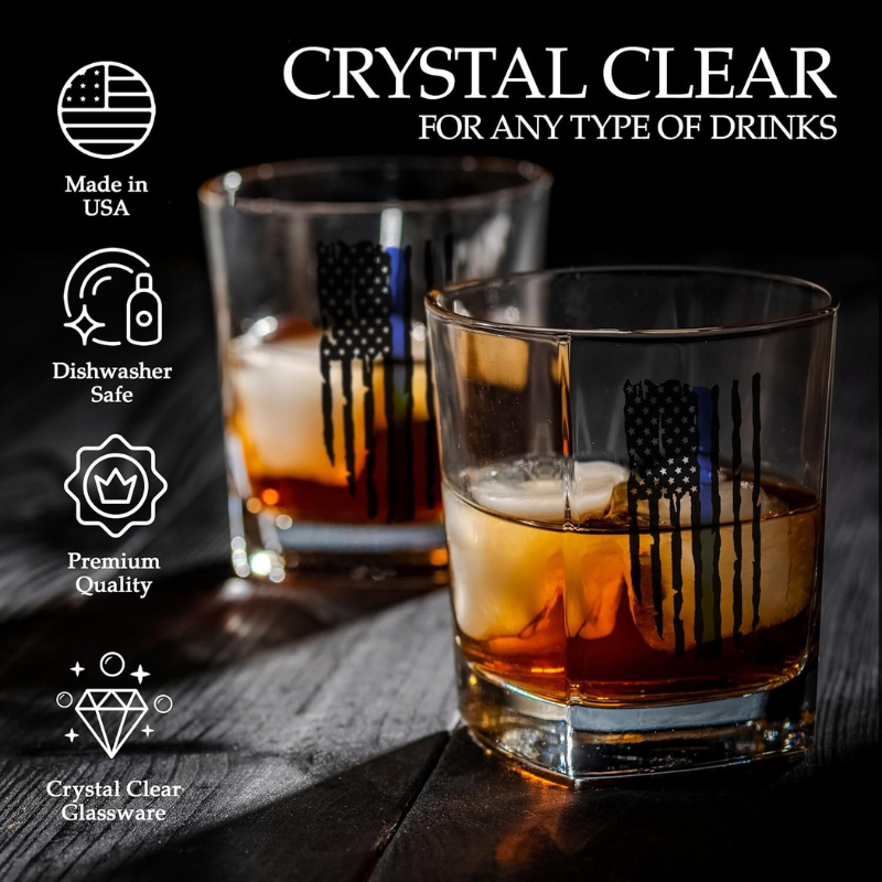 Line Design Whiskey Decanter Set