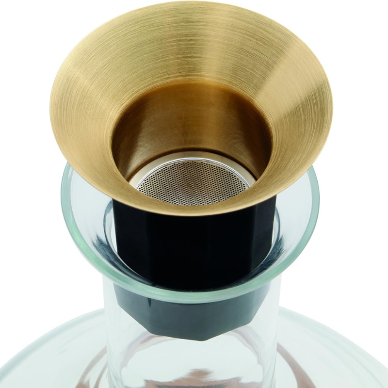 Modern Ergonomic Design Glass Wine Decanter