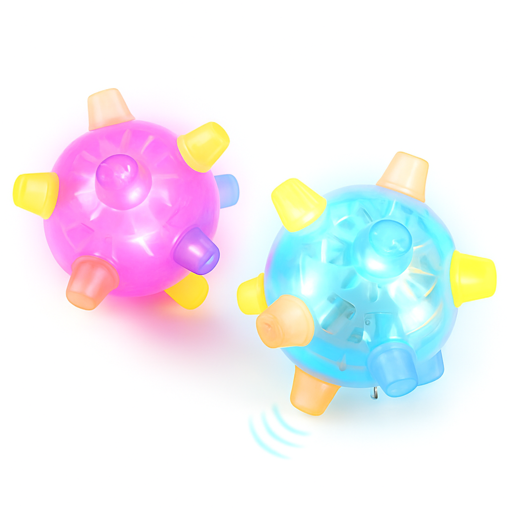 Interactive Bouncing Dog Play Ball