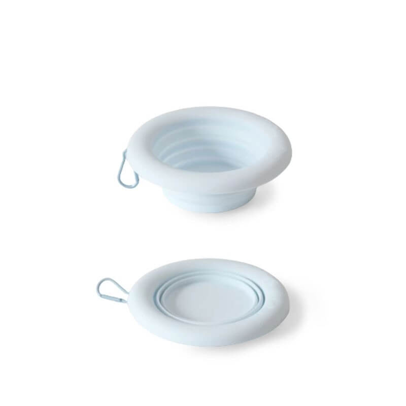 Collapsible Dog Bowl – Portable Silicone Travel Bowl, 500 ml
