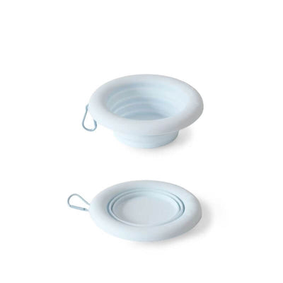 Collapsible Dog Bowl – Portable Silicone Travel Bowl, 500 ml