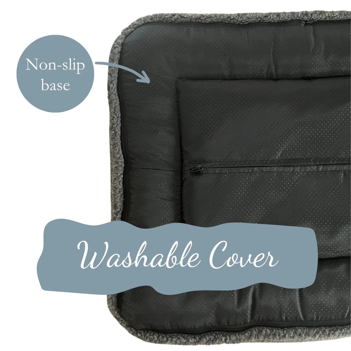 PupPillow Orthopedic Dog Bed Small – Washable, Calming & Cozy Nest