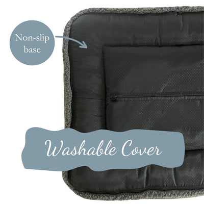 PupPillow Orthopedic Dog Bed Small – Washable, Calming & Cozy Nest