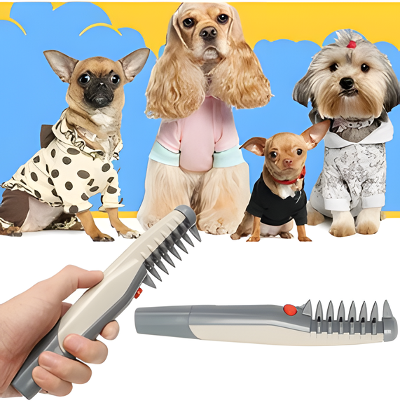 Pet Grooming Comb Plastic Detangling Tool