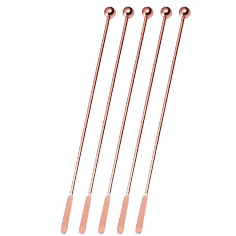 5 Piece Cocktail Mixing Bar Spoons