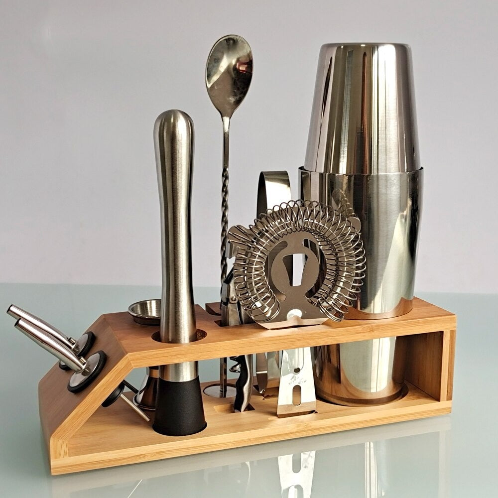 10-Piece Mixology & Craft Cocktail Shaker Set