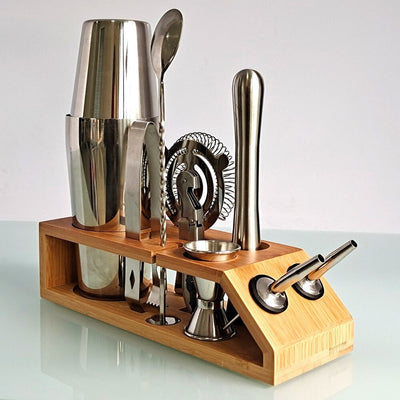 10-Piece Mixology & Craft Cocktail Shaker Set