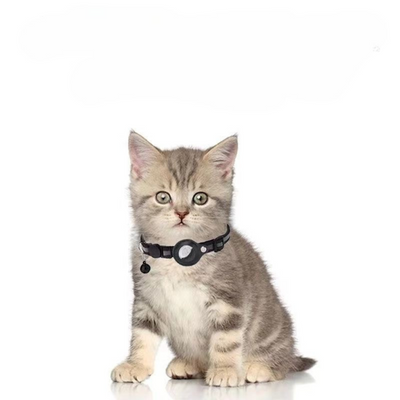 Cat Collar Nylon Reflective GPS Tracker Strap