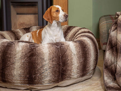 Donut Dog Bed – Calming Orthopedic Washable Luxury Nest for Medium to XL Dogs