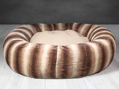 Donut Dog Bed – Calming Orthopedic Washable Luxury Nest for Medium to XL Dogs
