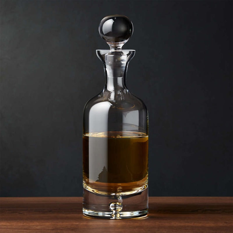 Classic Crystalline Glass Decanter