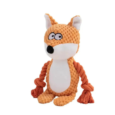 Durable Plush Dog Toy Heavy Chewer