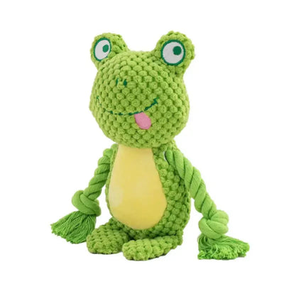 Durable Plush Dog Toy Heavy Chewer