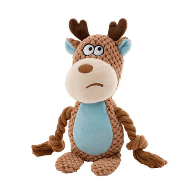 Durable Plush Dog Toy Heavy Chewer