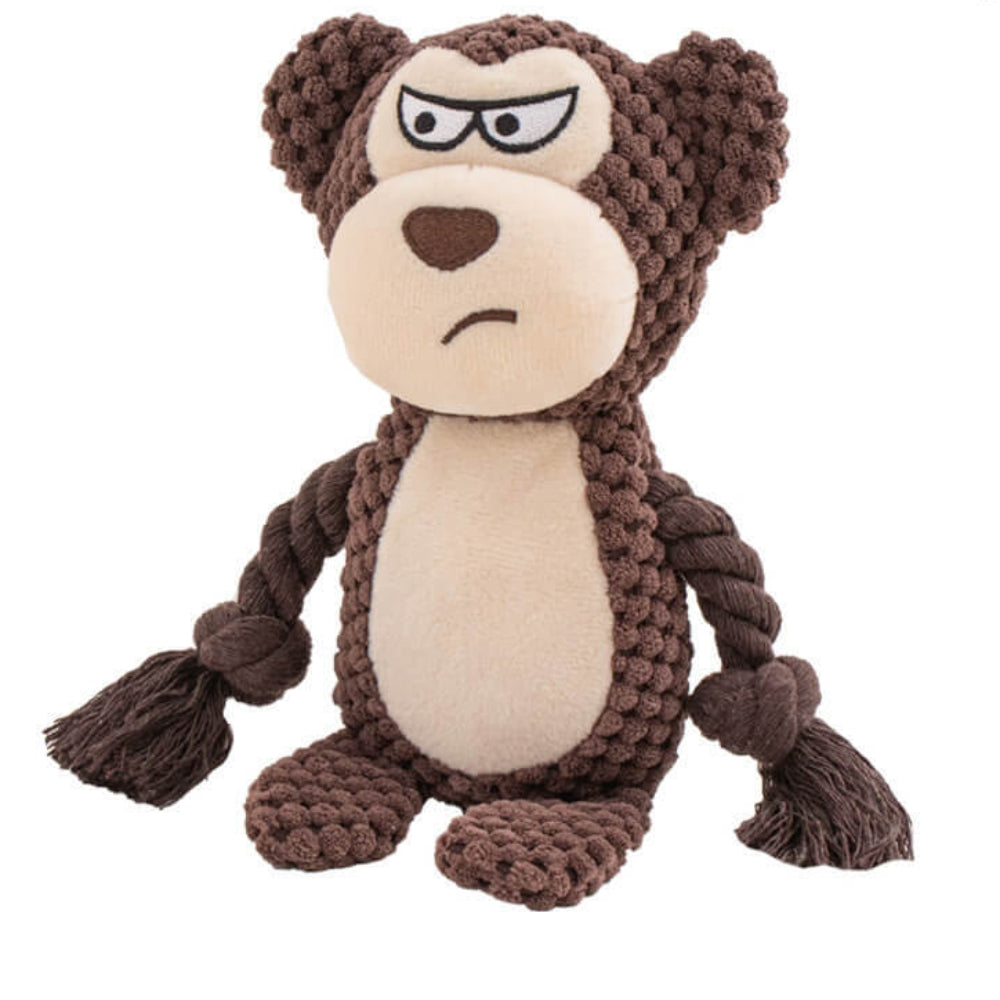 Durable Plush Dog Toy Heavy Chewer